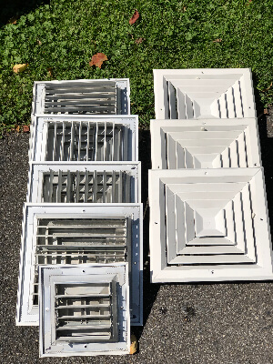 Cleaned HVAC Units